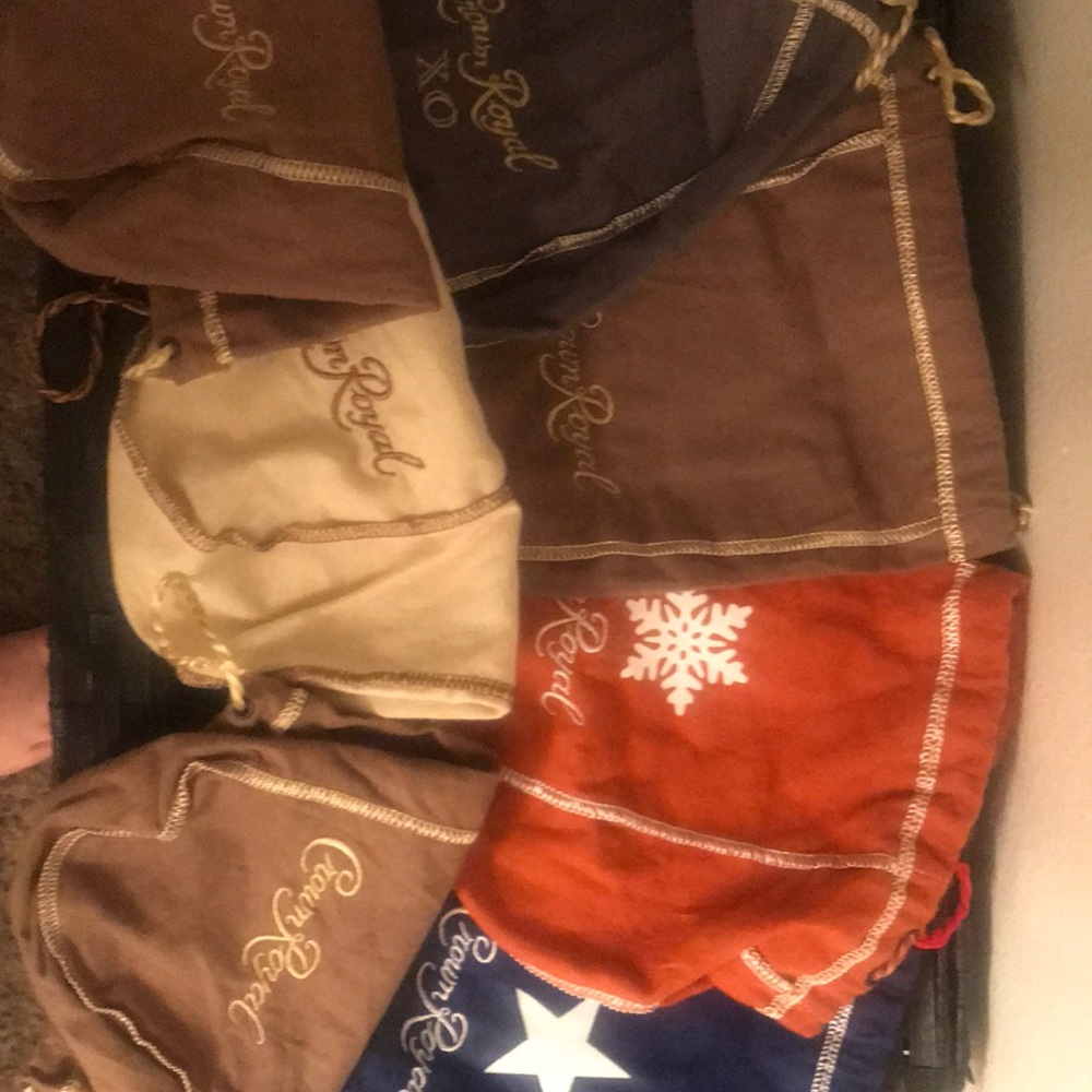 Seven crown bags